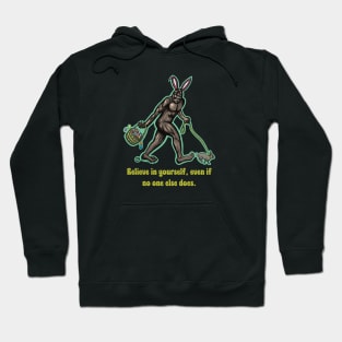 Sasquatch and Easter Bunny Hoodie